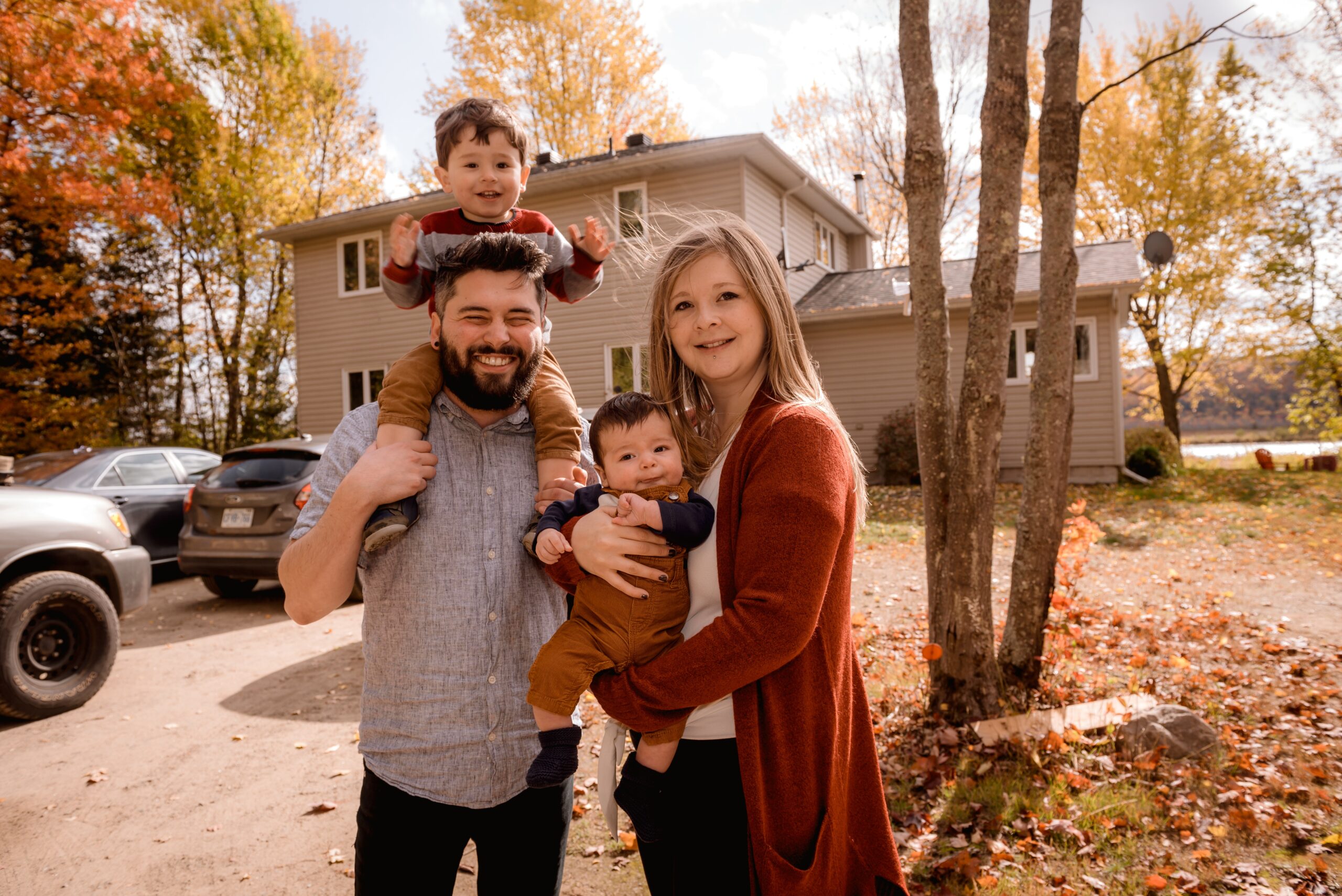 Family with Home